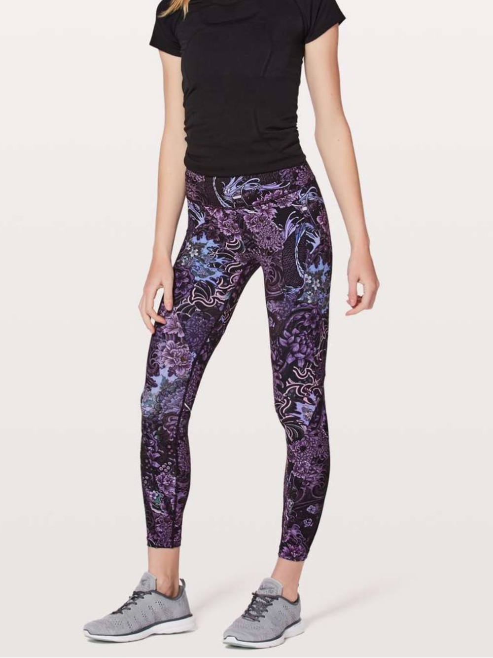 Lululemon Chasing Miles Tight 25” Memoir Multi Purple Size 10